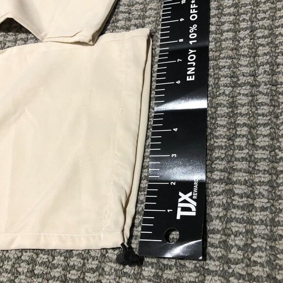 Very baggy Cream and white parachute pants - Picture 3 of 5
